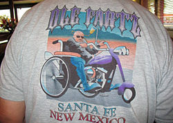 The Ole Fartz Motorcycle Club from Santa Fe, NM